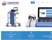 Tablet Screenshot of centuryq8.com